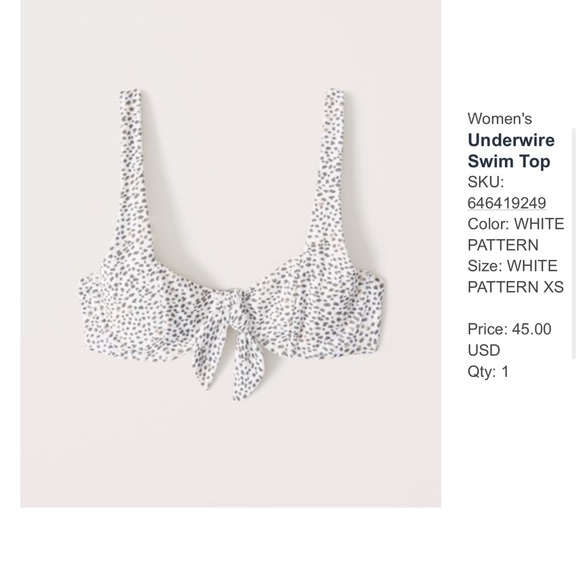 Abercrombie swim set - Picture 4 of 8